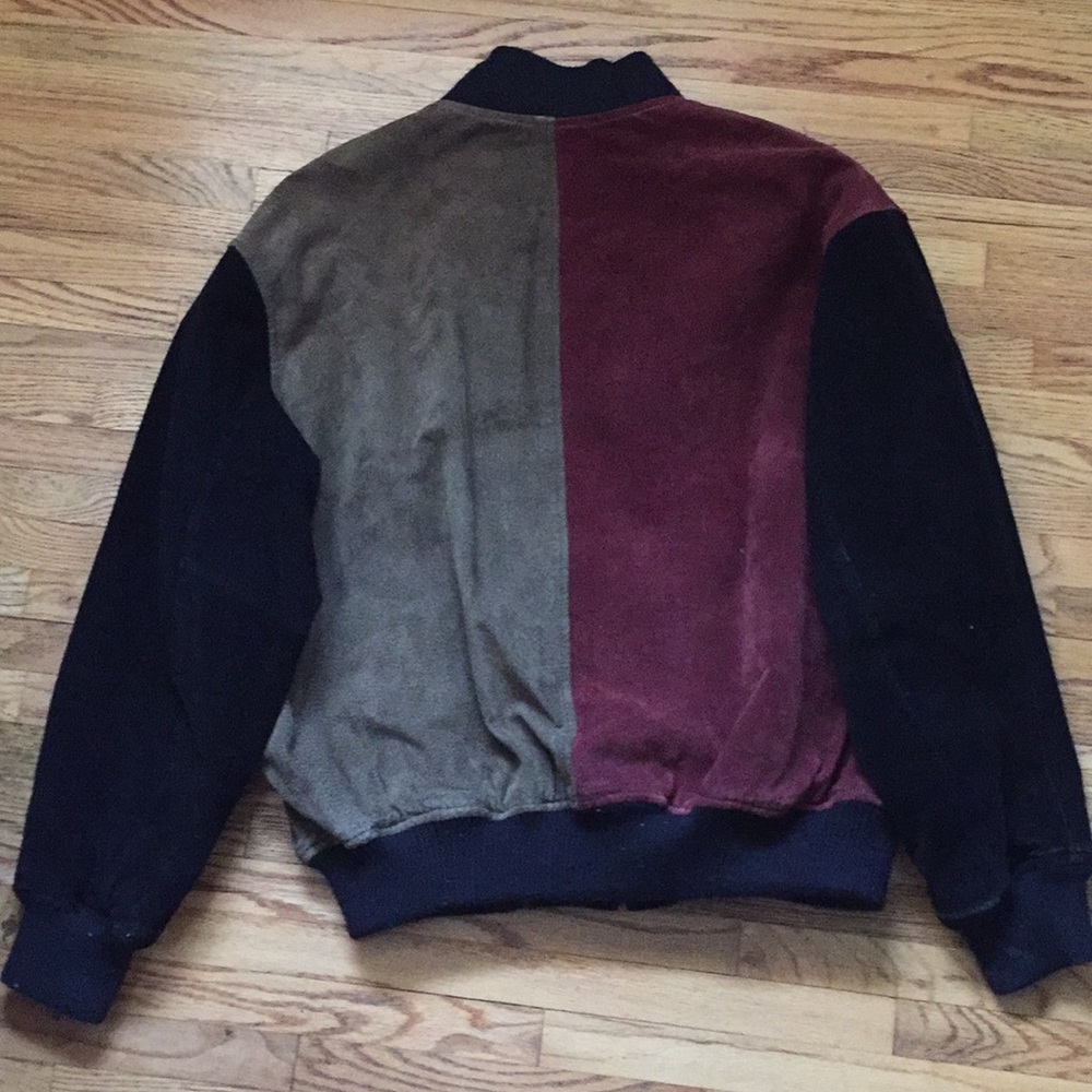 Suede Puffer Jacket - image 3